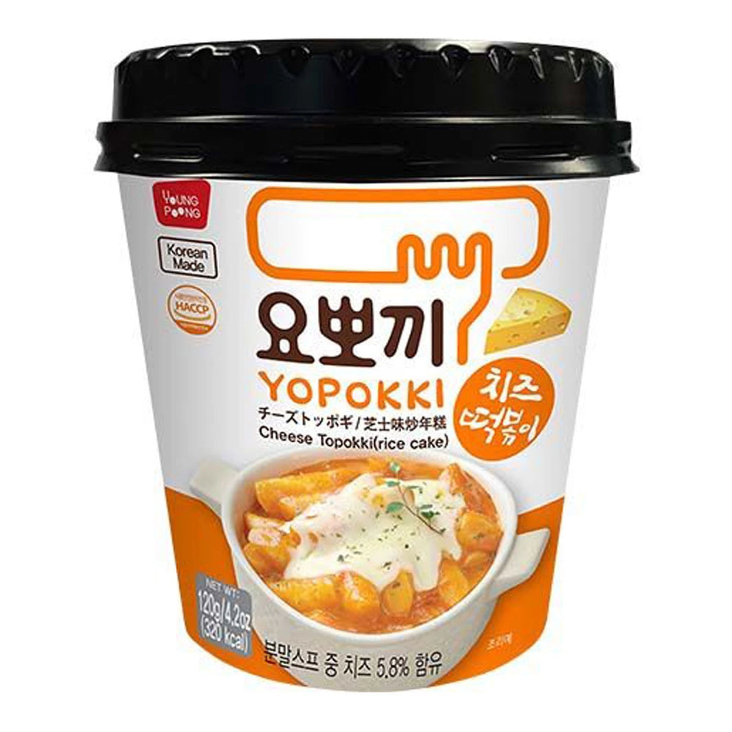 Yopokki - Käse Topokki Reiskuchen - 120g