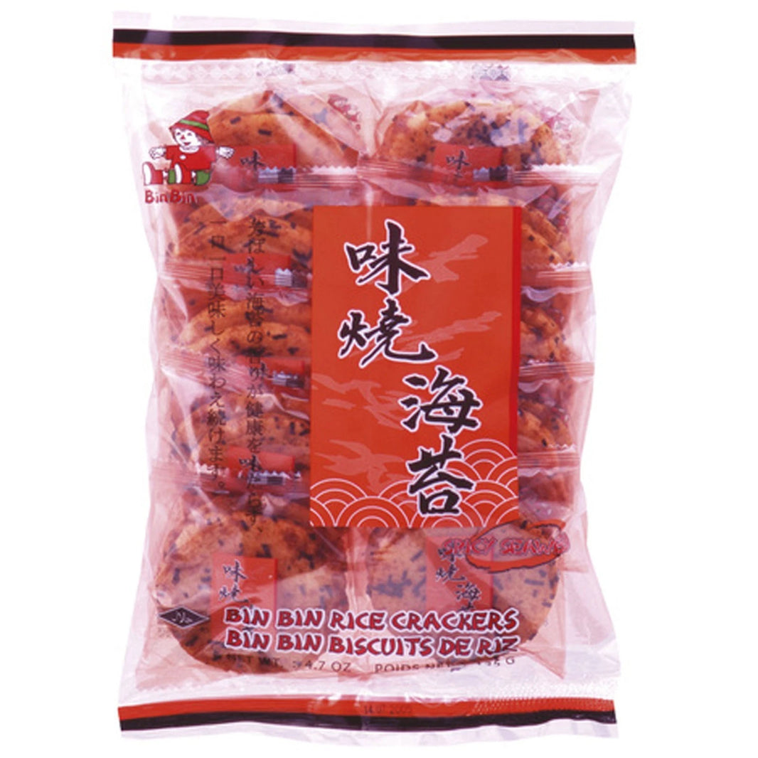 Bin Bin - Reiscracker Seetang scharf - 135g