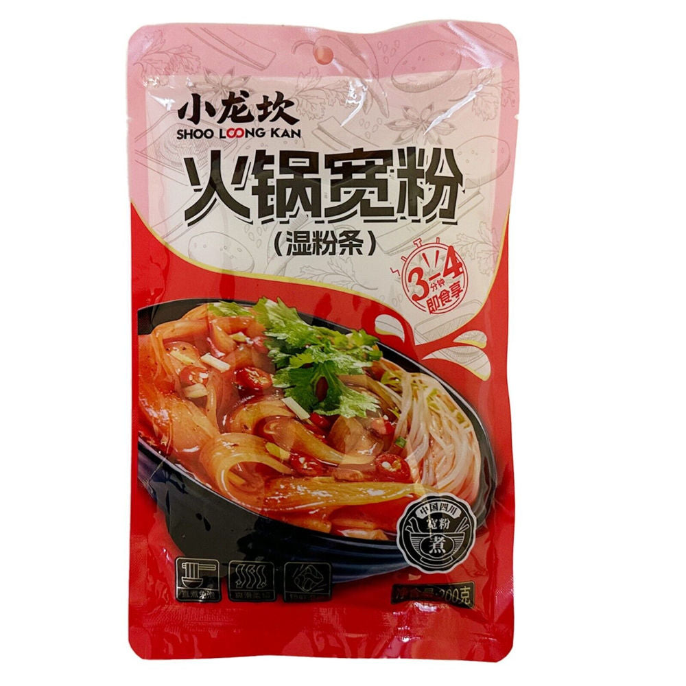 Xiao Long Kan - Hot Pot Frische Nudeln Breit - 200g