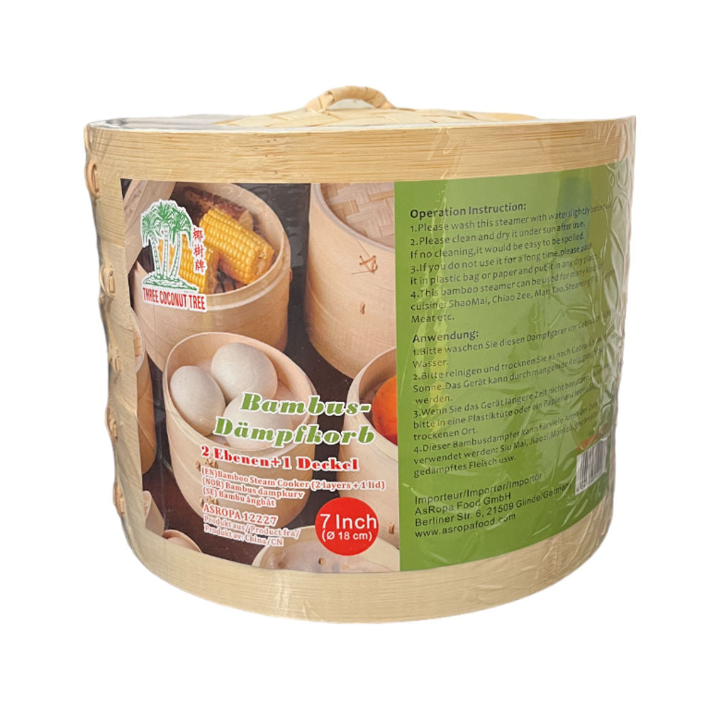 Bambus Dämpfkorb ⌀ 18cm