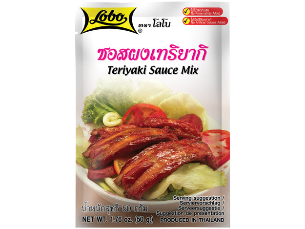 Lobo - Teriyaki Sauce für Spare Ribs - 50g