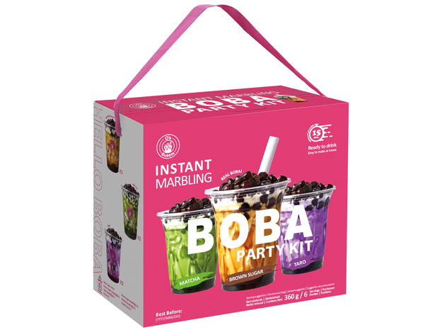 O's Bubble - Bubble Tee Taro+Matcha+Brauner Zucker - 360g