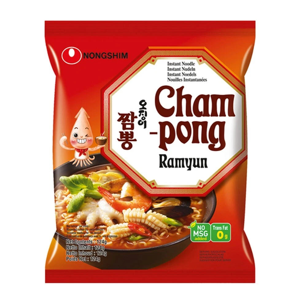 Nongshim - Champong Instant Nudelsuppe - 124g