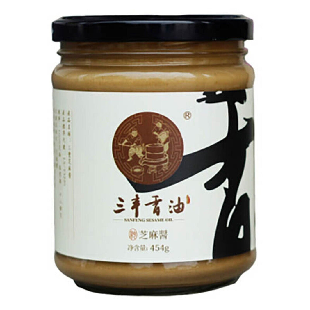 Sanfeng - Sesampaste aus weißen Sesam- 454g