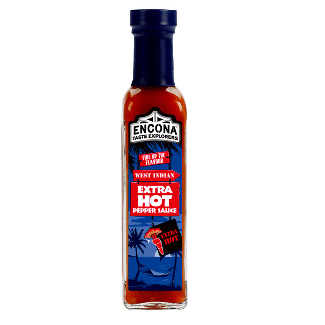 142ml /150g ENCONA Extra Scharfe Chilisauce West Indian Extra Hot Pepper Sauce