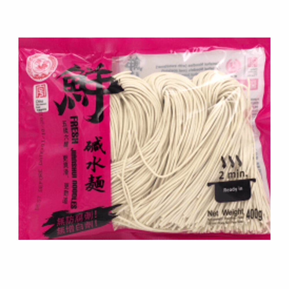 400g Süsse Frische Nudeln Time Honored Brand Fresh Jianshui Noodles mit Kochwein