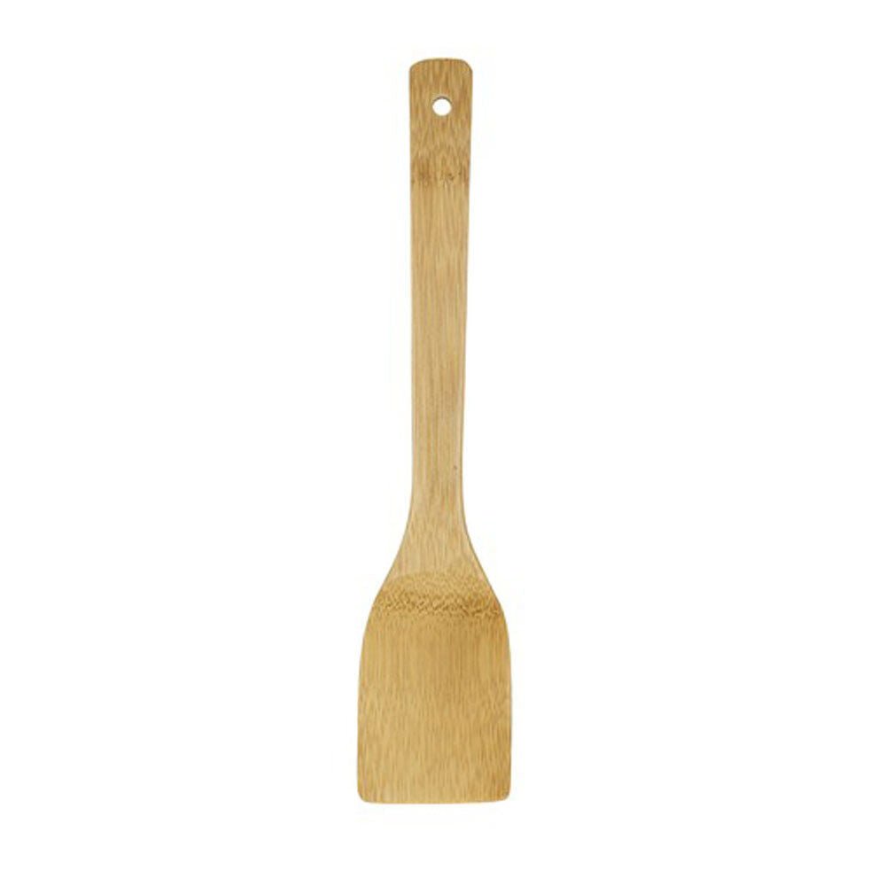 Bambus Spatel 30 cm lang Holzlöffel Pfannenwender Woklöffel Küchenhelf