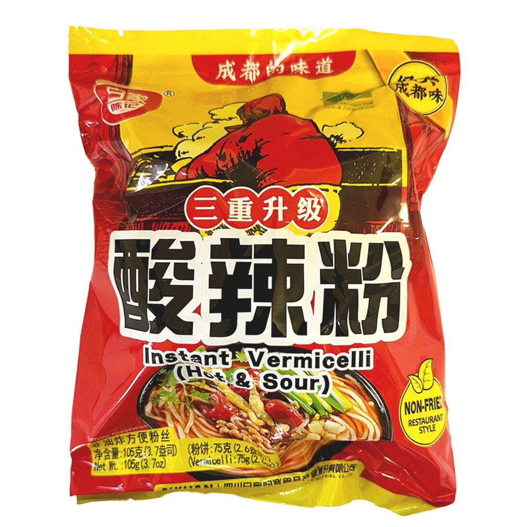 Baijia - Instantnudeln scharf & sauer - 105g