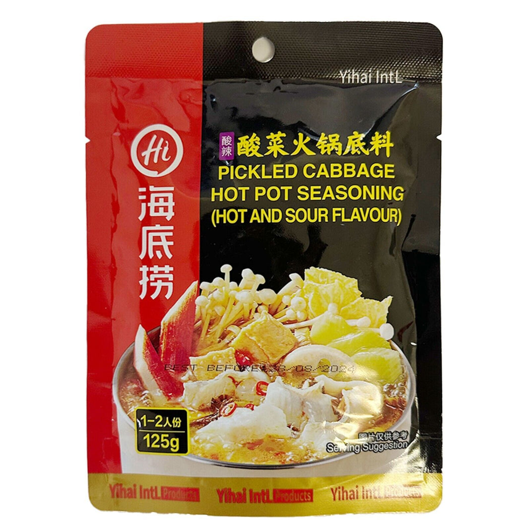 Haidilao - Scharfe Würzmischung Sauerkraut Hot Pot - 125g