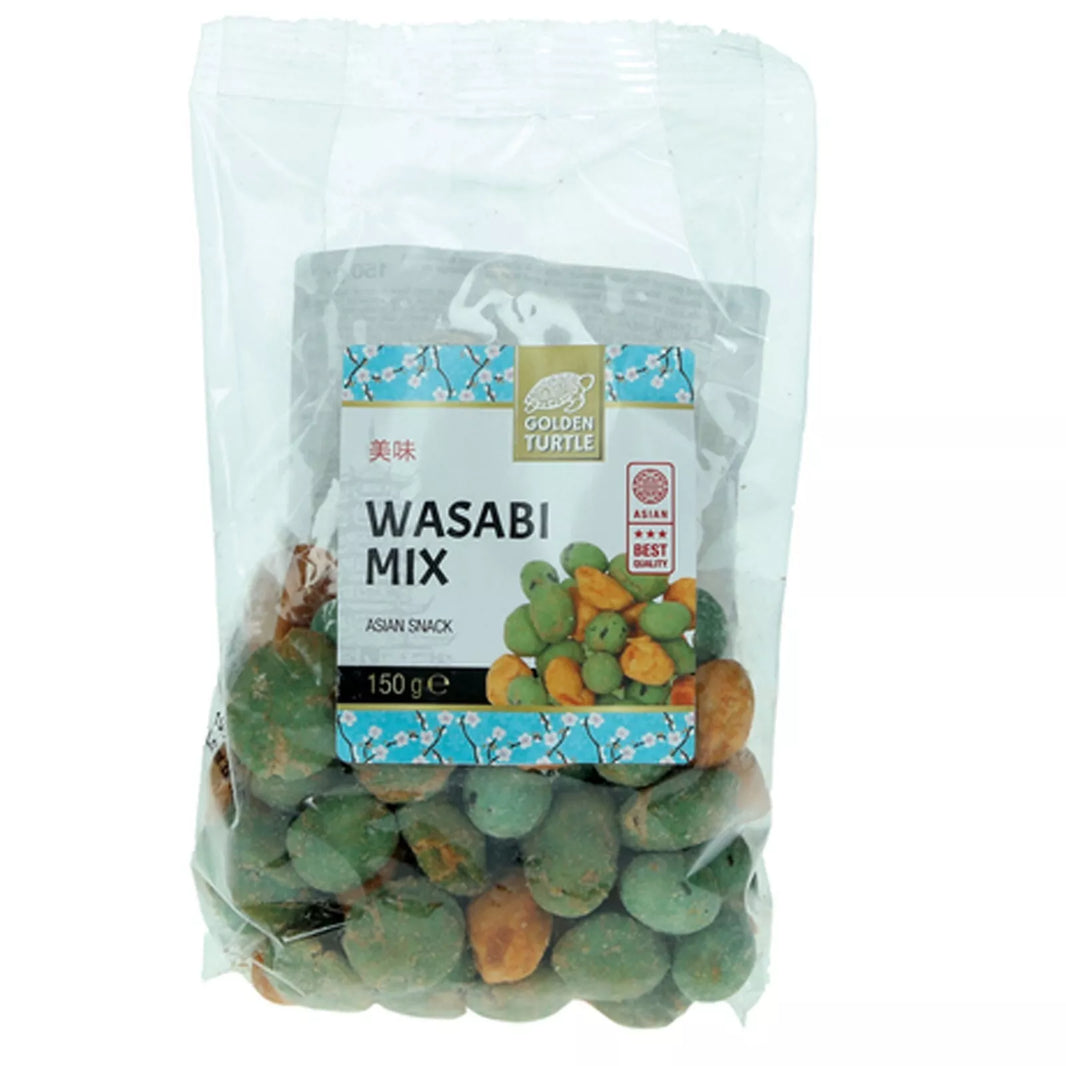 Golden Turtle - Wasabi Mix überzogene Erdnüsse - 150g