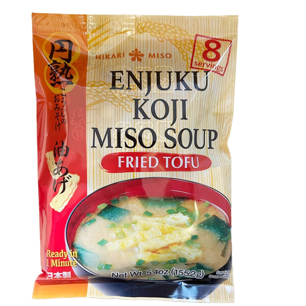 Hikari - Instant Miso Suppe gebratener Tofu - 155g