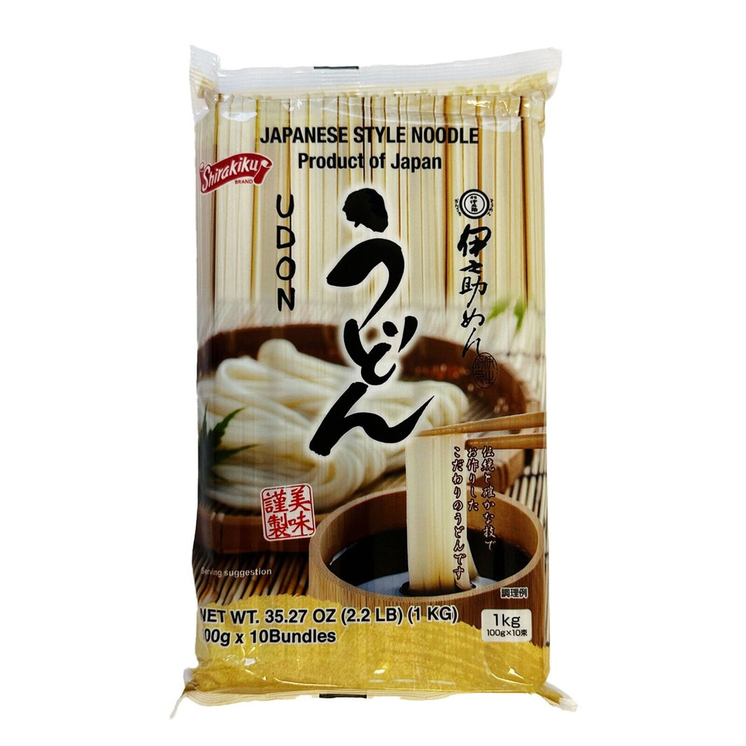 Shirakiku - japanische Udon Weizennudeln - 1kg