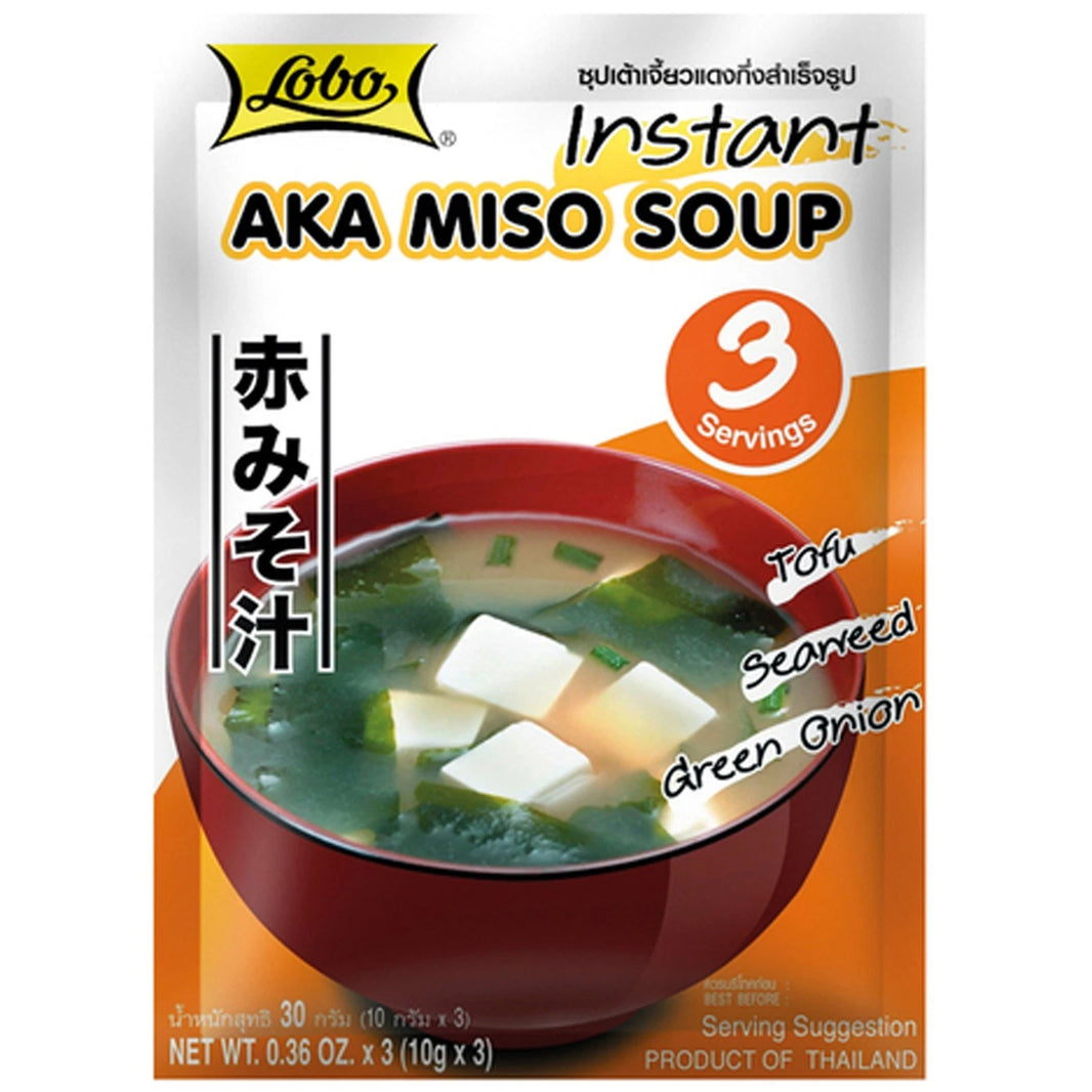 Lobo - Instant AKA Tofu Miso Suppe  - 30g
