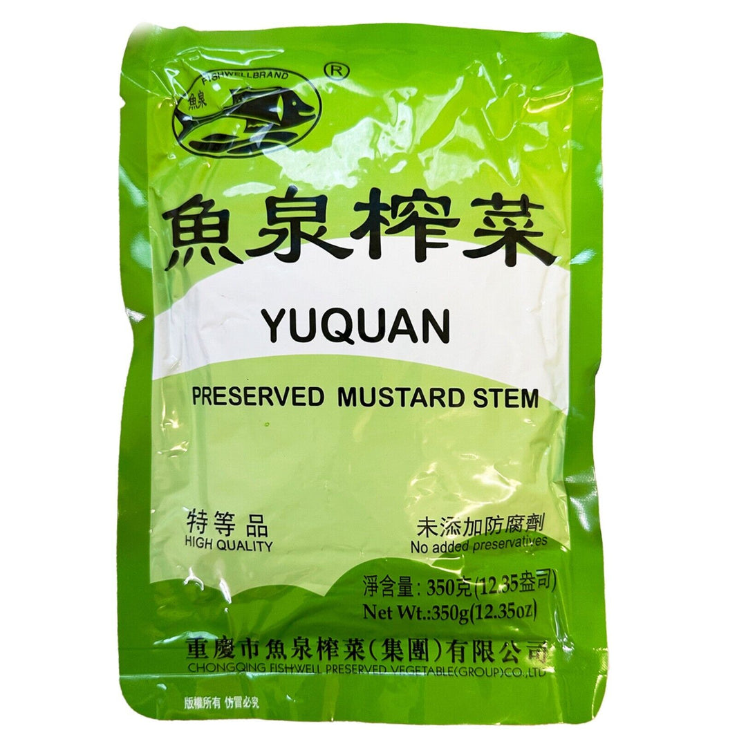 Yuquan - eingelegter Senf Streifen - 350g