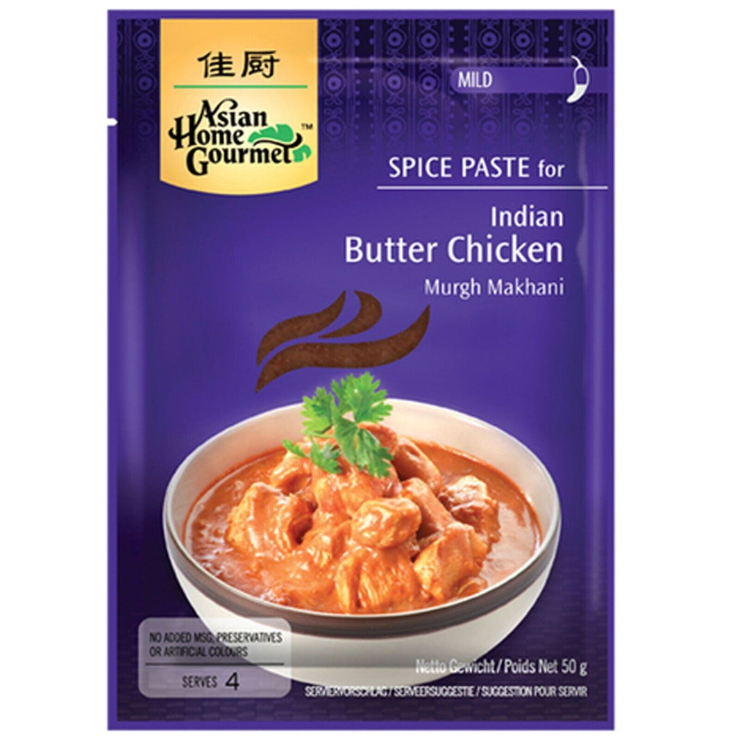 Asian Home Gourmet - Würzpaste indisches Butterhuhn Makhani - 50g