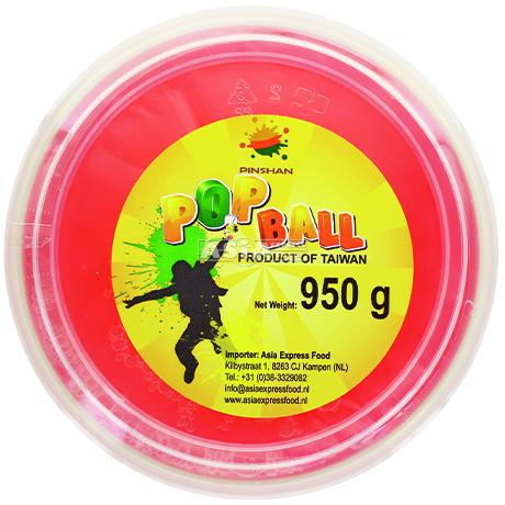 Pinshan 950g Pop Ball / Boba Erdbeer Geschmack