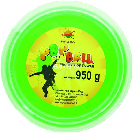 Pinshan 950g Pop Ball / Boba Grüner Apfel Geschmack