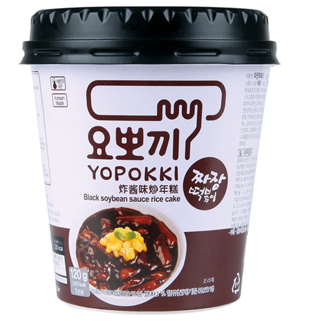 Yopokki - jjajang Topokki Reiskuchen - 120g