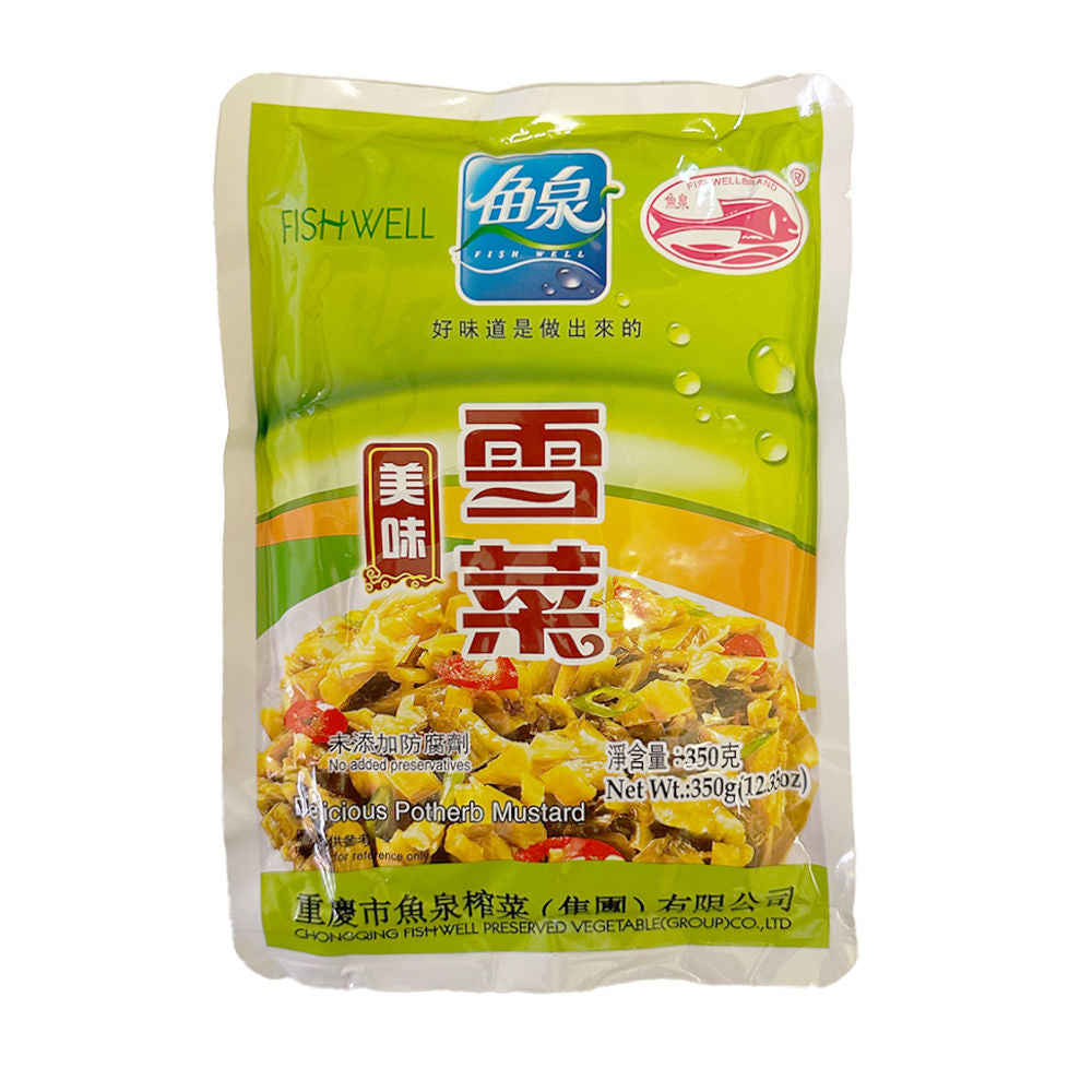 Fish well - Senfkohl / Senfgemüse - 350g