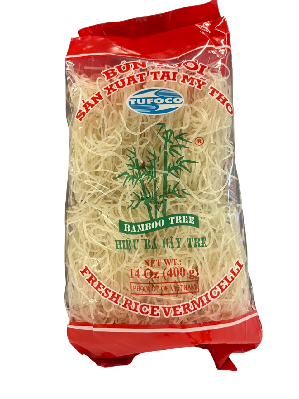 400g Bamboo Tree Bun Tuoi Reisnudeln ROT