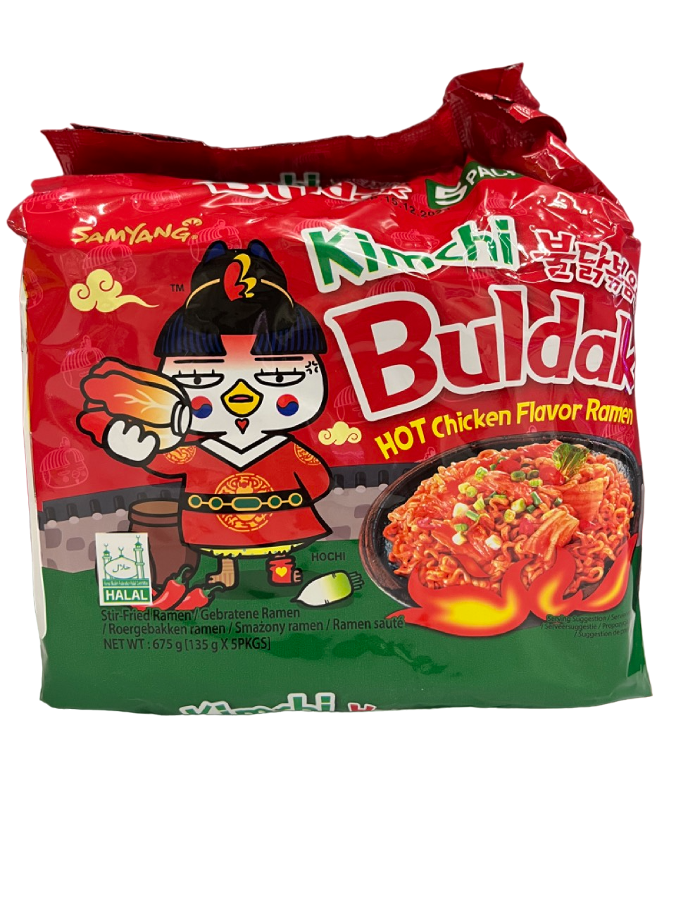 Samyang - Buldak Kimchi Instantnudeln - 5x135g