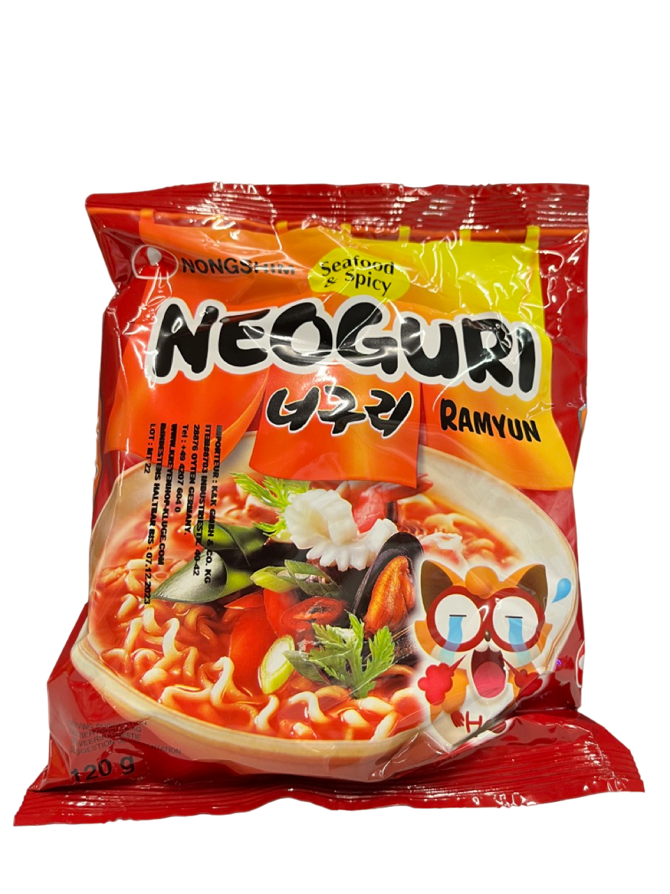 Nongshim - Neoguri Spicy Instantnudeln - 120g