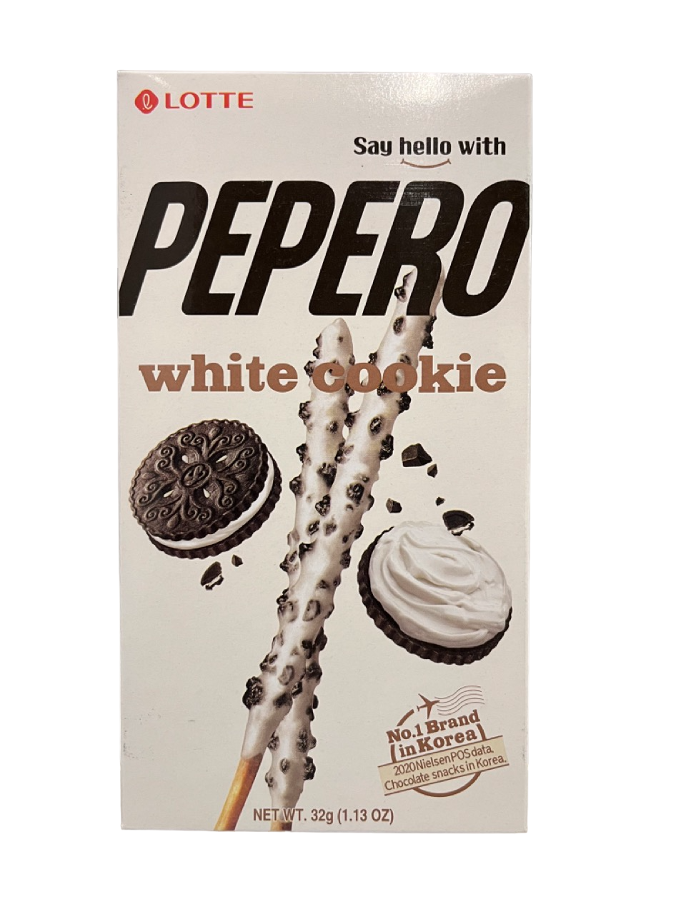 Lotte - Pepero White Cookie Keksstange - 32g