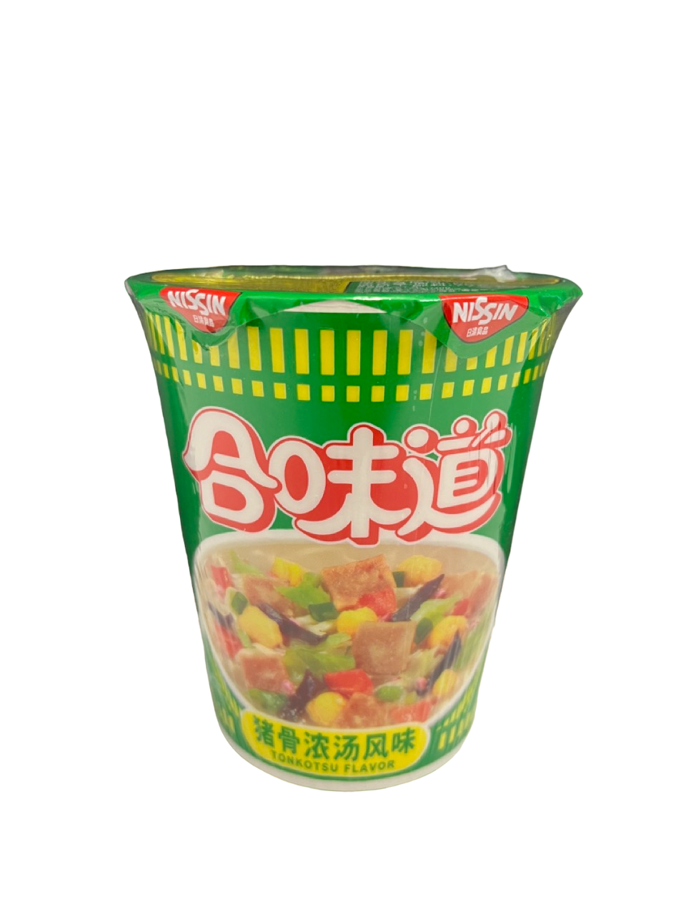 NISSIN Cup Instantnudeln Knochenbrühe Geschmack 77g