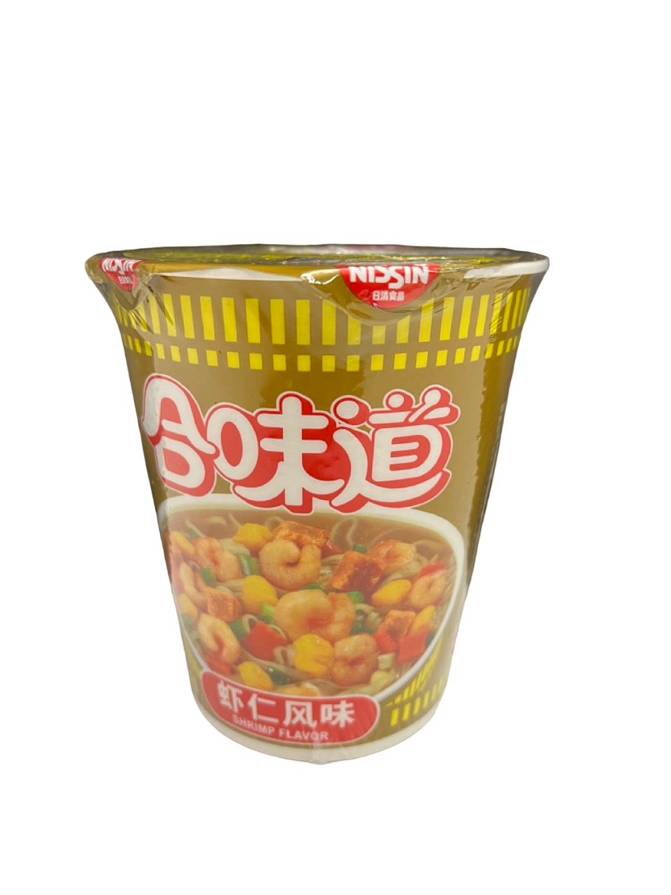 NISSIN Cup Instantnudeln Garnelen Geschmack 74g