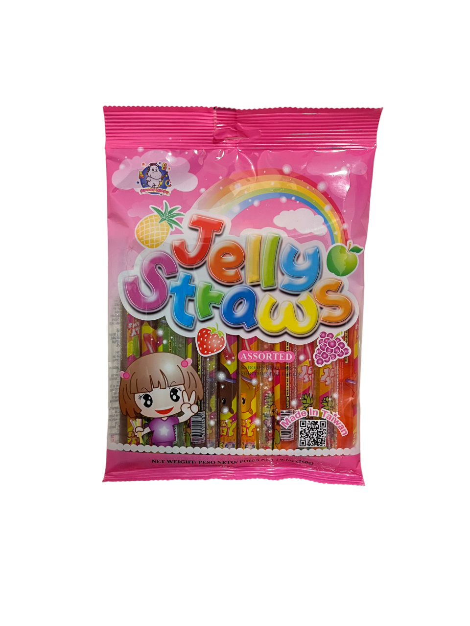 ABC Jelly Straws gemischter Früchte Geschmack 260g