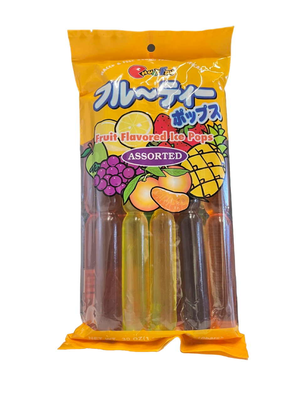 HuyFru - Fruit Flavored Ice Pops gemischter Geschmack - 850g