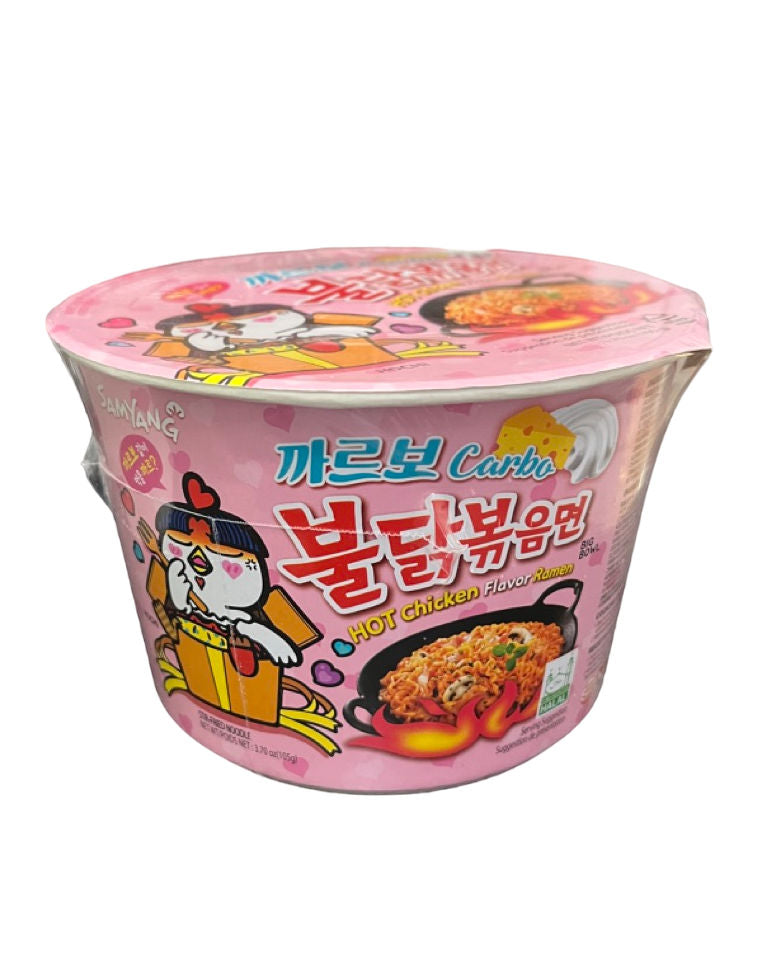 Samyang - Hot Chicken Carbonara Instantnudeln Big Bowl - 105g