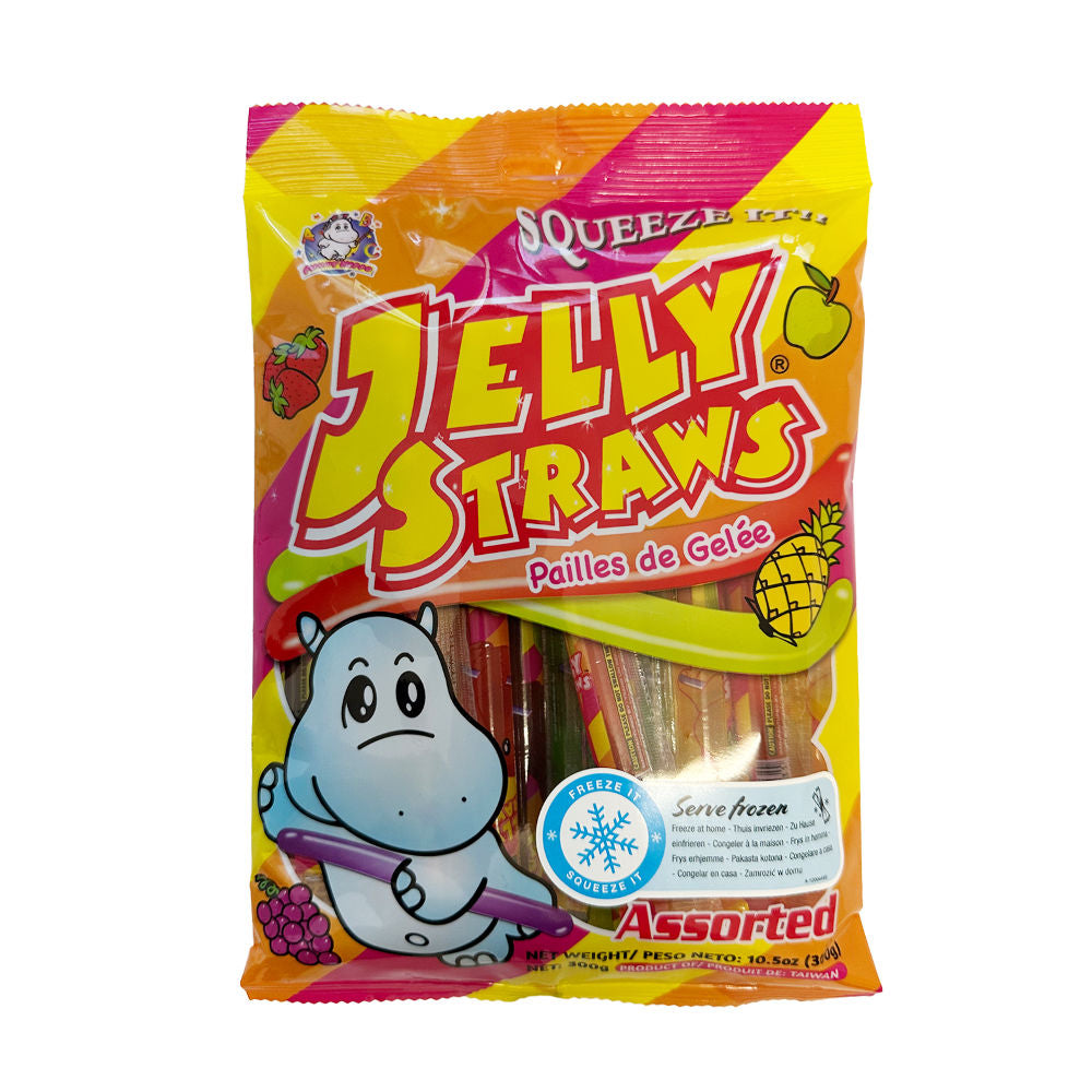 ABC - Jelly Straws Früchtegeschmack - 300g