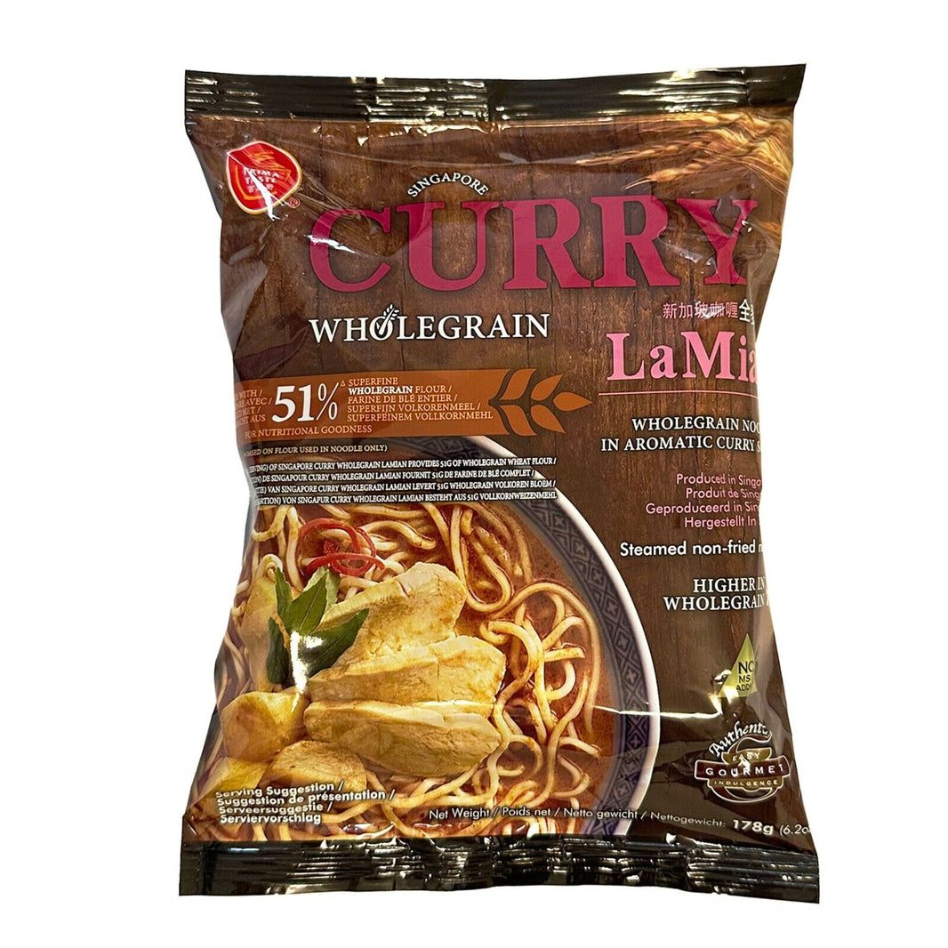 Wholegrain - Instantnudeln Vollkorn Curry - 178g