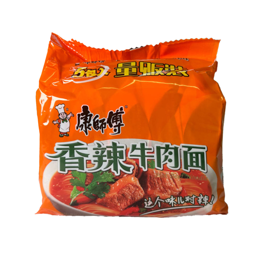 Meister Kong - Spicy Beef Instantnudeln - 5x104g