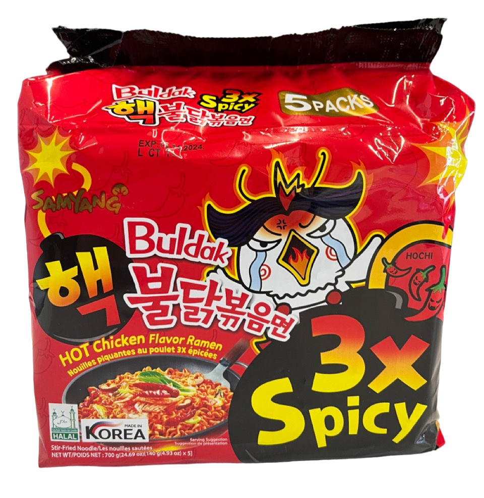 Samyang - 3x Spicy Hot Chicken Instantnudeln- 5x140g