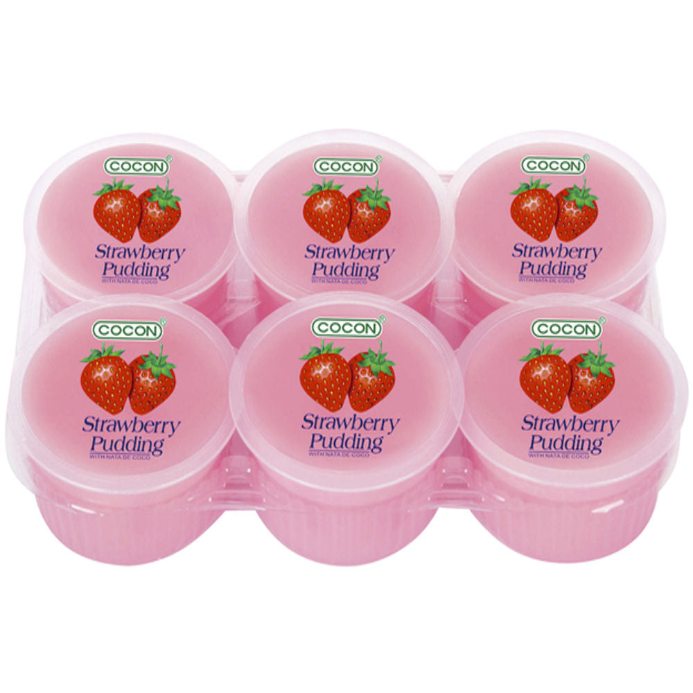 Cocon - Pudding Erdbeere - 480g / 6x80g