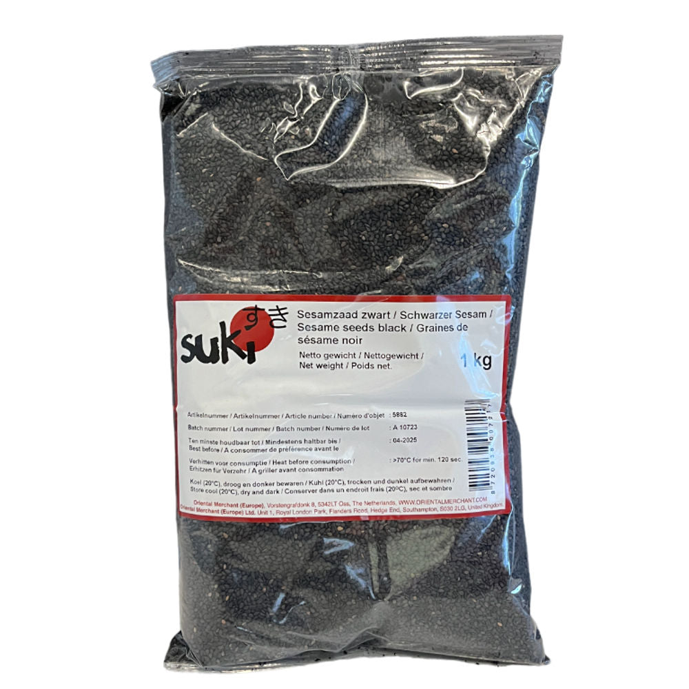 Suki - schwarzer Sesam - 1kg