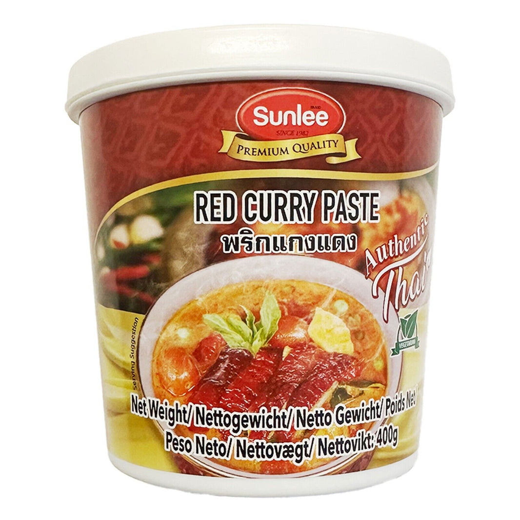 Sunlee - Scharfe Rote Curry Paste - 400g