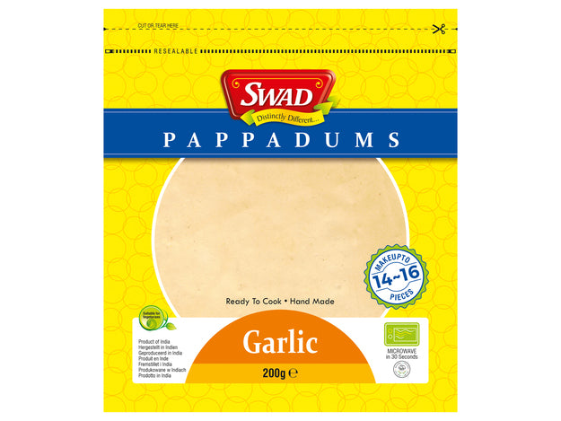 Swad - Pappadums Knoblauch - 200g