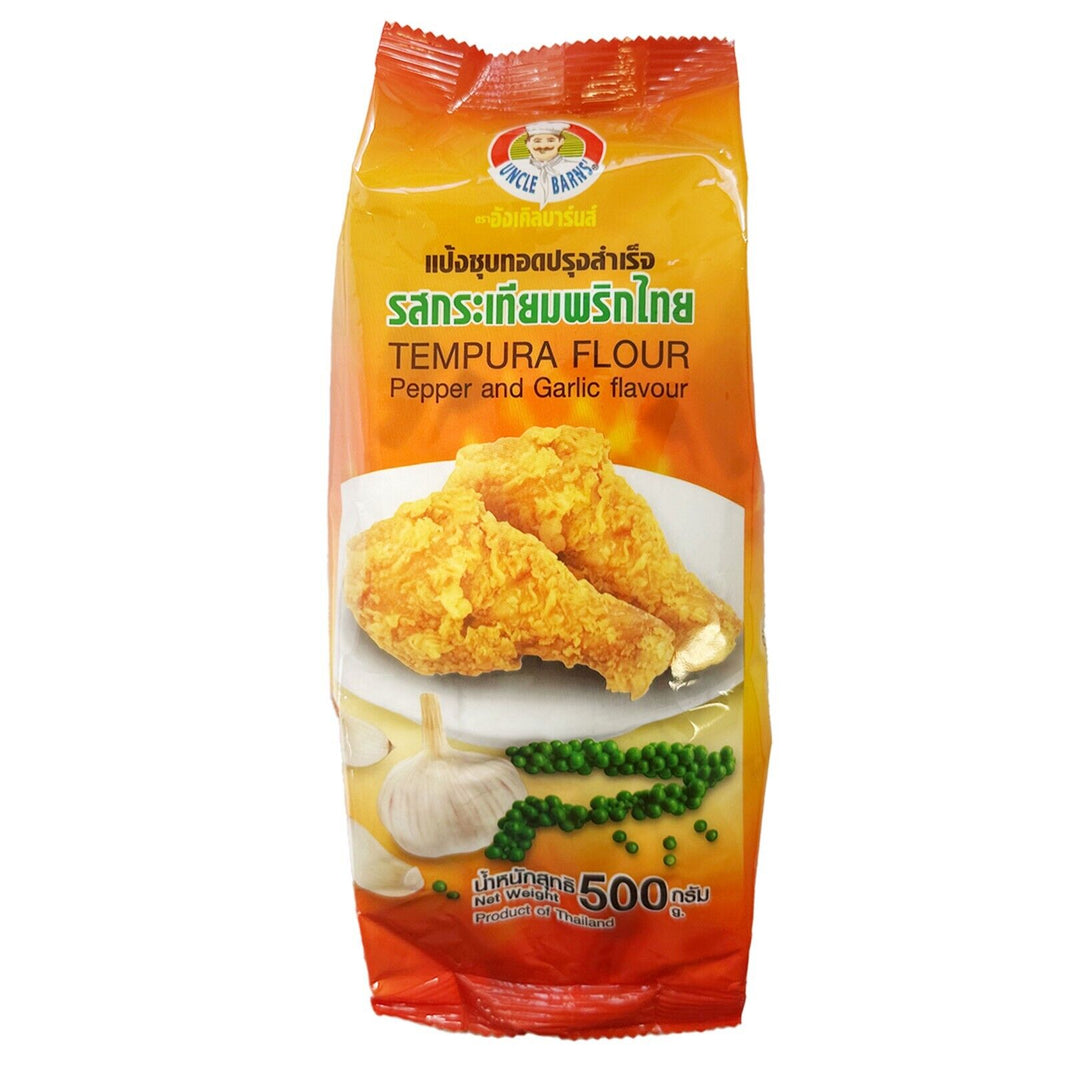 Uncle Barn - Tempura-Teig Mischung Knoblauch & Pfeffer - 500g