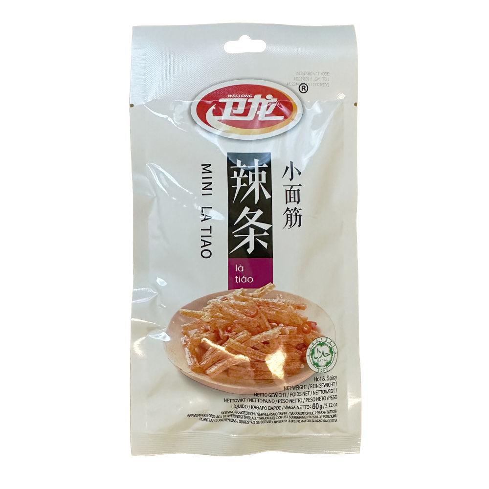 Weilong - Gluten Streifen scharf - 60g Latio Mini