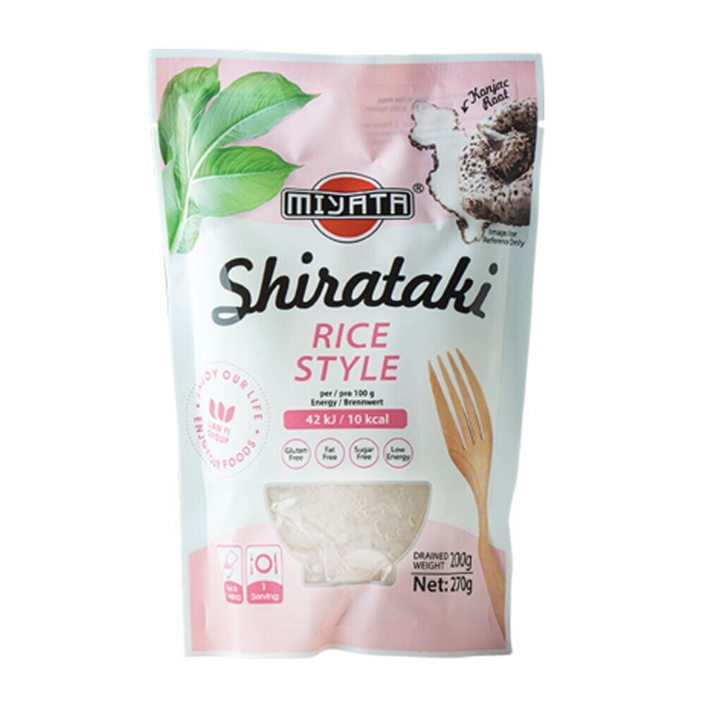 Miyata - Shirataki Nudeln Rice Style - 270g / ATG 200g