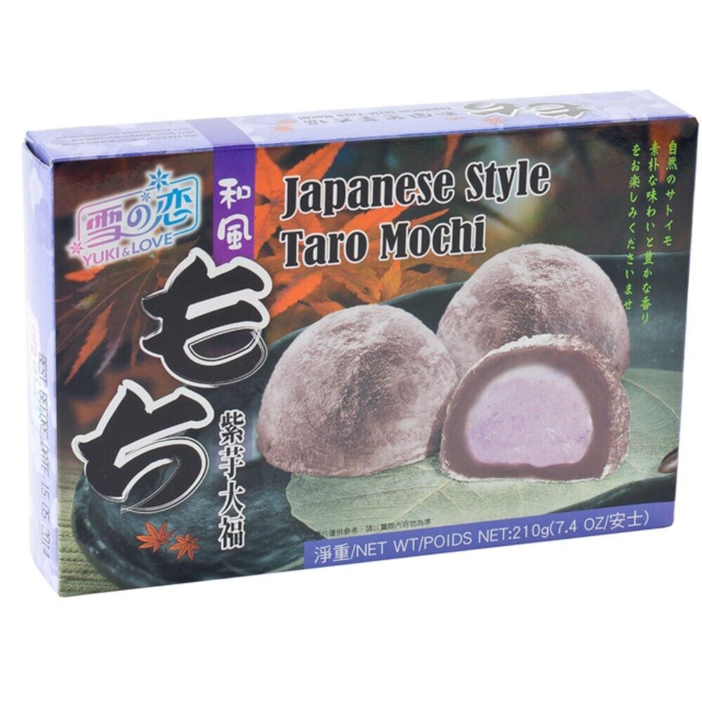 Yuki & Love - Taro Mochi - 210g (6 Stück)