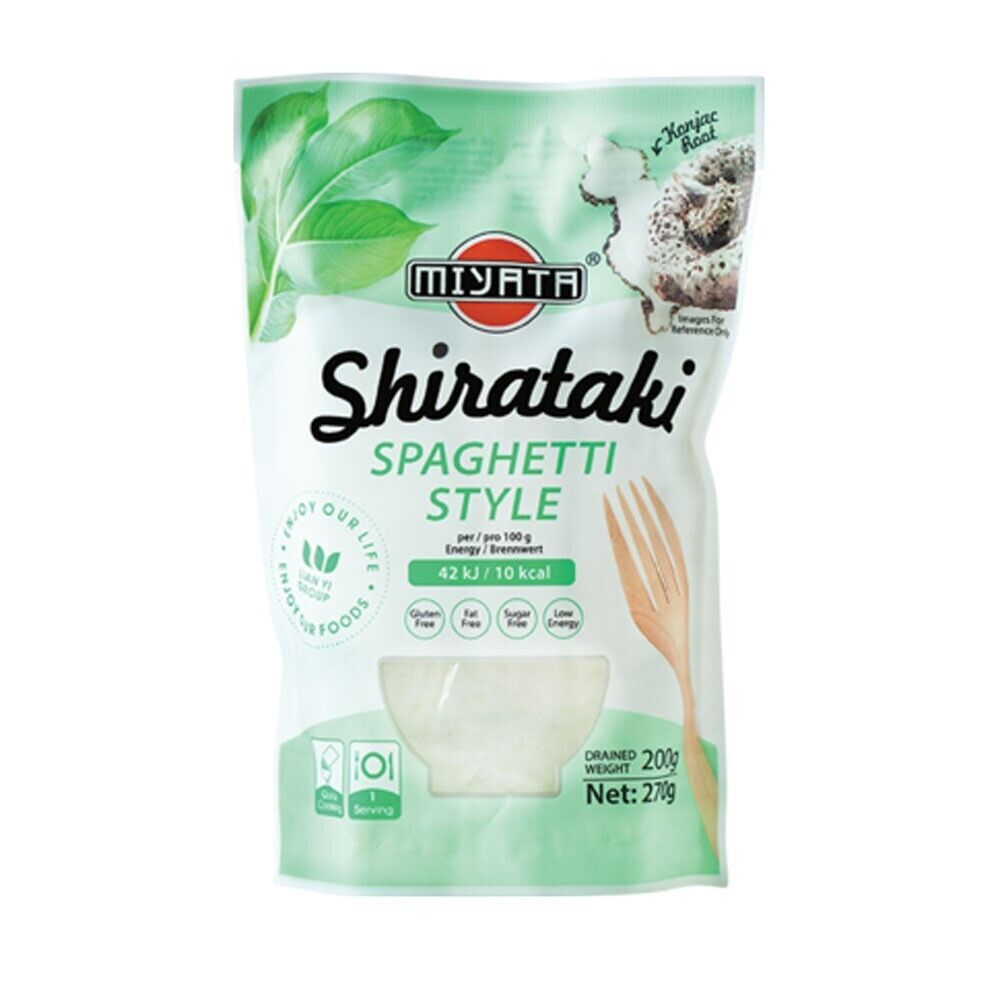 Miyata - Shirataki Nudeln Spaghetti Style - 270g / ATG 200g