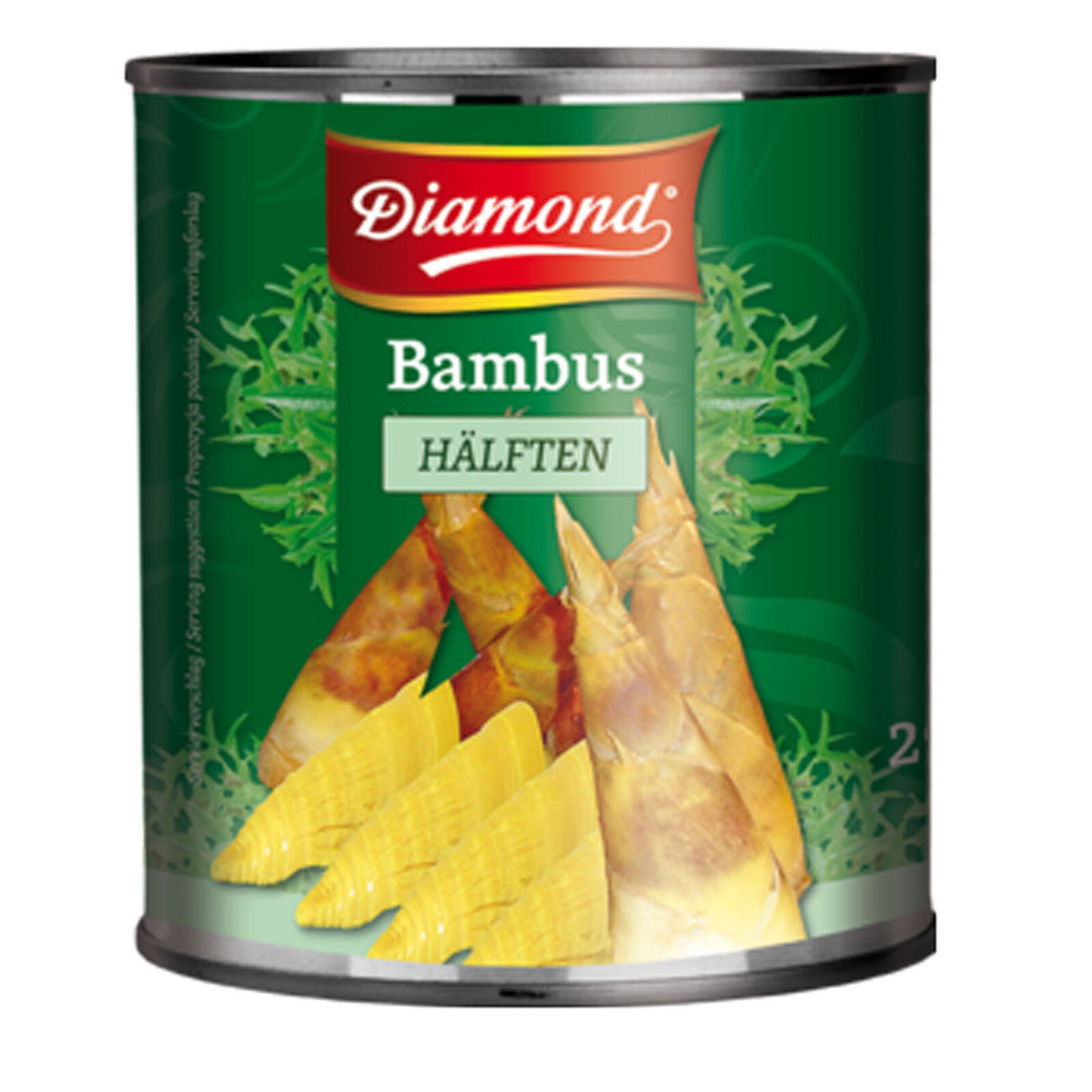 Diamond - Bambussprossen in hälften - 2950g / ATG 1800g