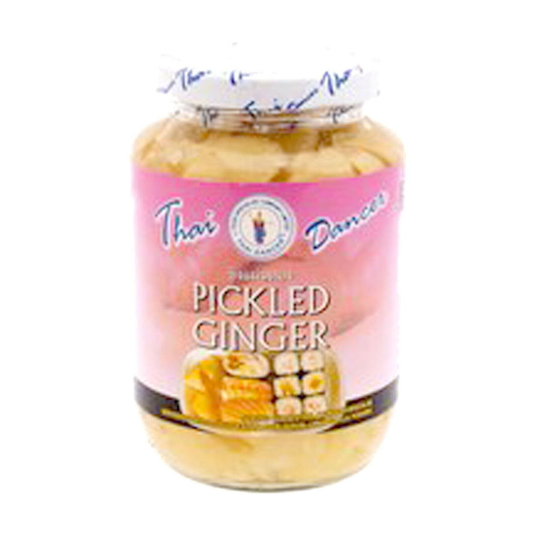 454g / ATG255g Süss Sauer Eingelegter Sushi Ingwer in Scheiben Thai Dancer Pickled Ginger