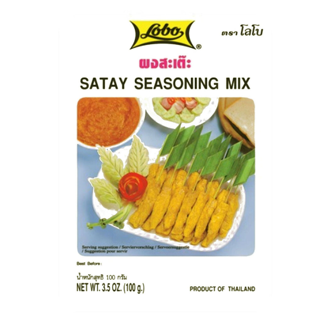 Lobo - Satay Saté Würzmischung für Marinade und Sauce - 100g