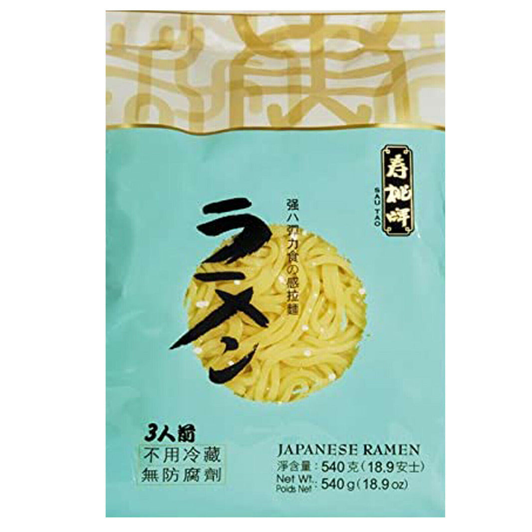 540g Frische Ramen Nudeln für Ramen Nudelsuppe Sau Tao Japanische Art Frisch