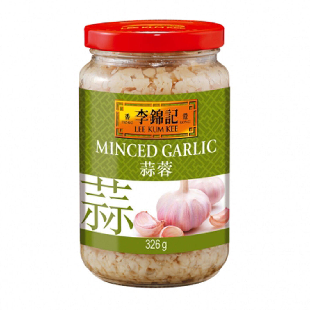 Lee Kum Kee - eingelegter gehackter Knoblauch - 326g